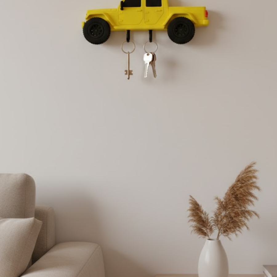 Wall Mounted Car Keychain Decorative and Useful Wall Mounted Car Keychain Decorative and Useful