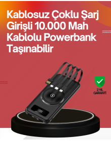 22.5W Fast + 15W Wireless Charging – Energy at Any Time with Smart Powerbank