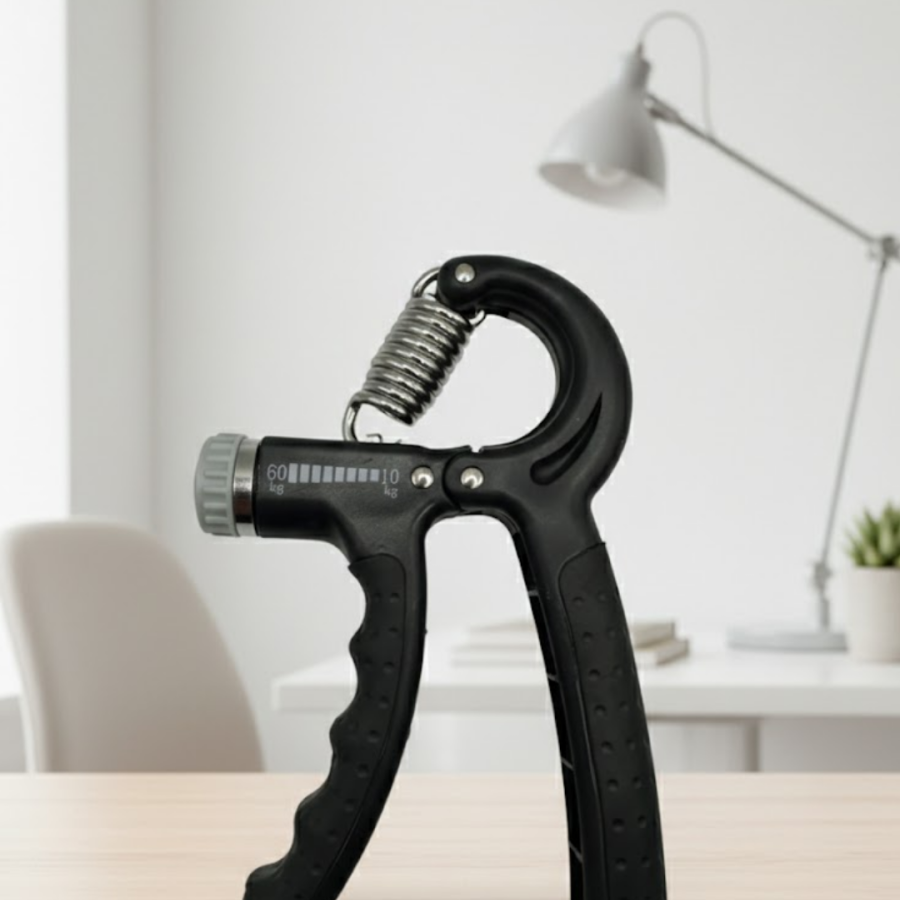 Counter Hand Strengthener Adjustable Resistance Stainless Spring Loaded Counter Hand Strengthener Adjustable Resistance Stainless Spring Loaded