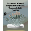 13-Piece Makeup Brush Set with Soft Bristles, Aesthetic Design, Daily and Professional Use