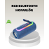 Blue Portable Bluetooth Speaker Compact Design and Powerful Sound