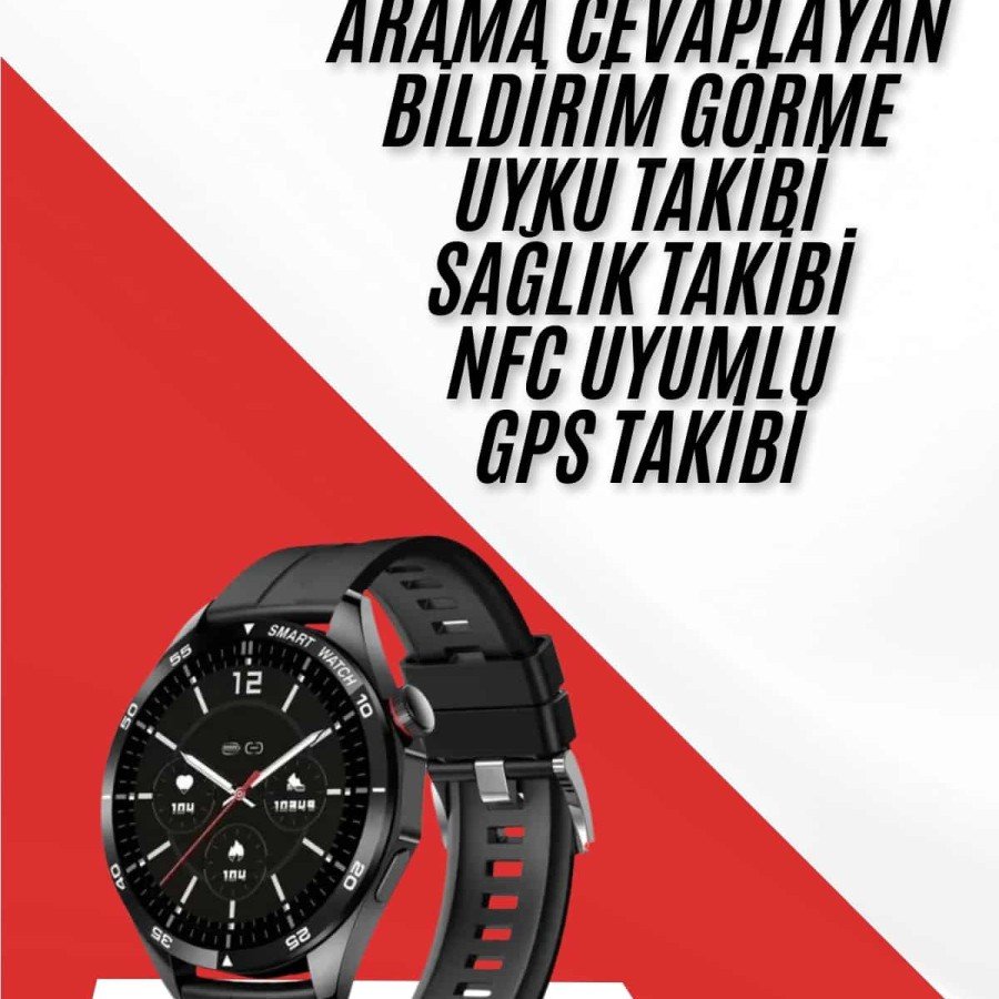 Smart Watch Multi-Functional Amoled Screen Compatible with All iOS and Android Phones