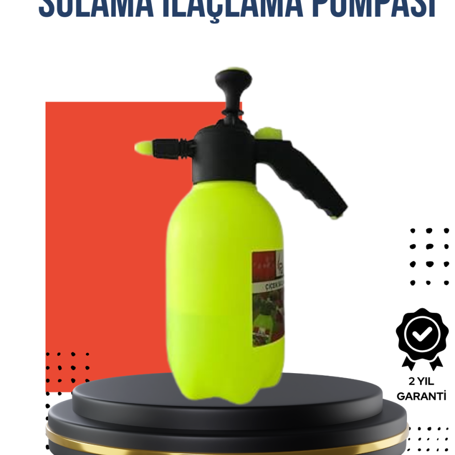 2L Pressurized Hand Sprayer With Adjustable Nozzle For Rim Glass Cleaning Polishing