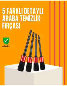 5 Piece Brush Set for Car Cleaning