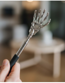 Back Scratcher Foldable Structure and For Hard to Reach Spots