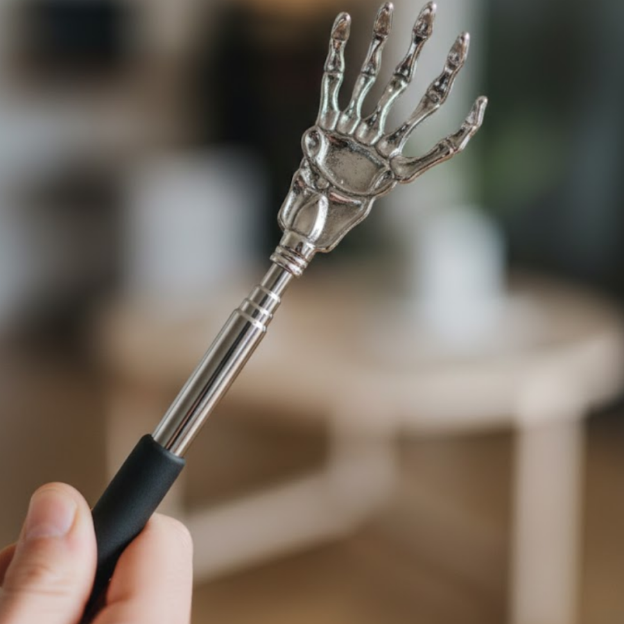 Back Scratcher Foldable Structure and For Hard to Reach Spots