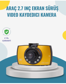 In-Car HD DVR Camera with G Sensor and Motion Detection
