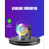 RGB Light Astronaut Bluetooth Speaker Karaoke with Microphone