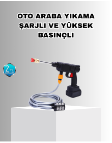 21V Cordless Pressure Washer with Dual Battery and Fast Charging Feature