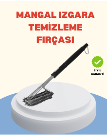 Long Handle Grill Cleaning Brush Steel Wire