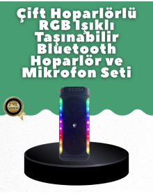 Loud Sound Powerful Wireless Speaker Karaoke with Microphone