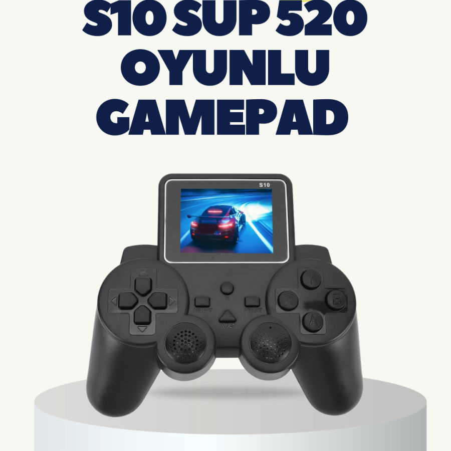 HDMI Supported S10 Gamepad Can Be Connected to TV with 520 Games Atari 2025 Model