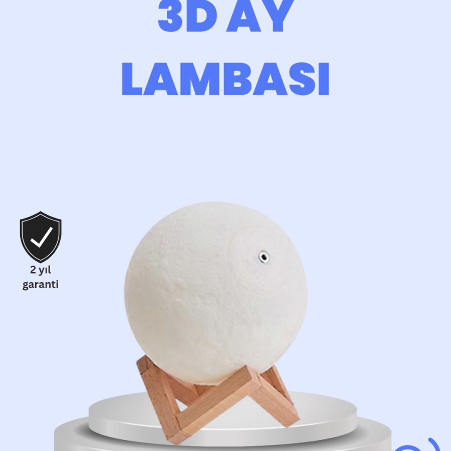 16 Color Moon Night Light 3D Printing with RGB Mode 16 Color Moon Night Light 3D Printing with RGB Mode