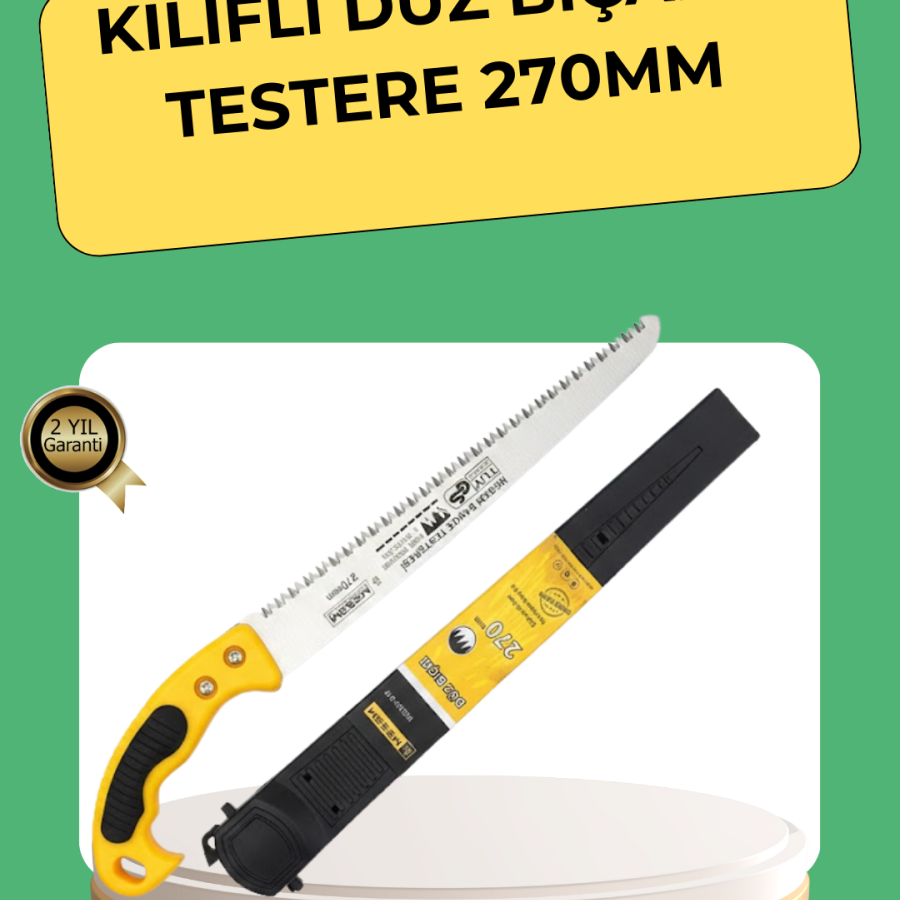 270 mm Straight Blade Garden Pruning Saw with Case
