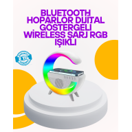 15W Wireless Charging Desk Lamp with Colorful Light