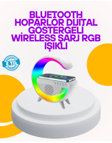 15W Wireless Charging Desk Lamp with Colorful Light