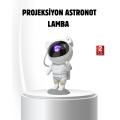 Bluetooth Musical Astronaut Projection Lamp with Star and Moon Effect