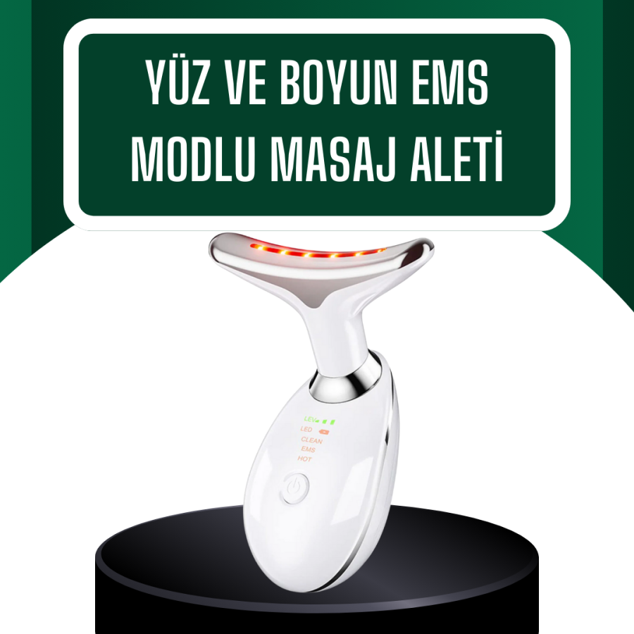 LED Light Supported Anti-Wrinkle Facial Care Device