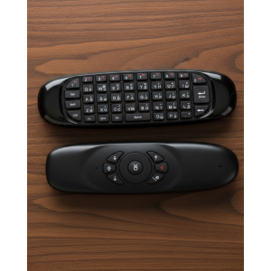 Double Sided Air Mouse Wireless Keyboard and Remote Control