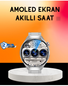 Smart Watch AMOLED Screen with Bluetooth Search – Heart Rate, Sleep and Sports Tracking