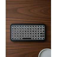 Bluetooth 5.2 Supported Wireless Mini RGB Keyboard Ultra Slim