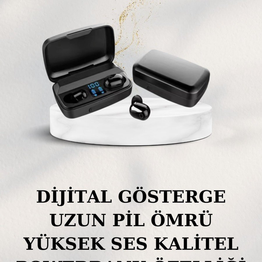 Bluetooth Headset Wireless TWS Stereo Bluetooth 5.0 with Digital Display Bluetooth Headset Wireless TWS Stereo Bluetooth 5.0 with Digital Display