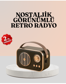 Retro Radio with Bluetooth – Nostalgic Speaker with FM Support