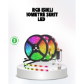 Music-Sensitive Colorful Smart Strip LED Light USB Connected Ambient Lighting Music-Sensitive Colorful Smart Strip LED Light USB Connected Ambient Lighting