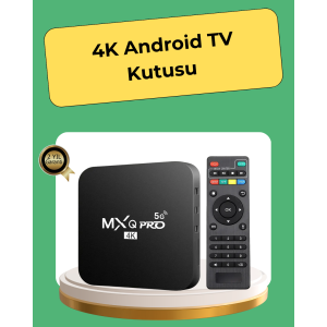 4K Ultra HD TV Box – 2GB RAM, 16GB Memory, Android Smart Media Player