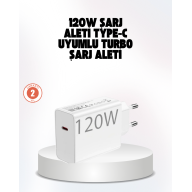 120W Powerful Fast Charging Adapter and Type-C Cable Set – Safe Charging Technology