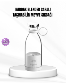 Cordless Portable Blender – Food Grade Material, 10-Use Battery, Mini Size and Lightweight Design