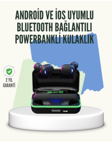 E10 Powerbank Charging Bluetooth 5.1 Headset For Sports and Games