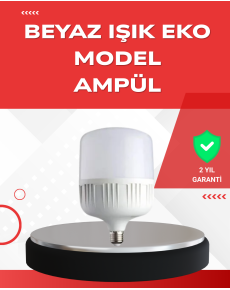 Rechargeable LED Bulb 30W E27 White Light for Power Outages