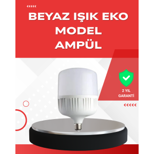 Rechargeable LED Bulb 30W E27 White Light for Power Outages