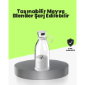 Food Grade Stainless Steel Portable Blender with 4 Blades