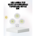 Wireless Daylight 3 LED Spot Lamp Controlled