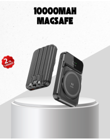 10000 mAh Powerbank with 15W Wireless Charging – Type-C Fast Charging