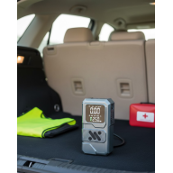 12,000 mAh Battery Boost Supported Vehicle Compressor with LED Light