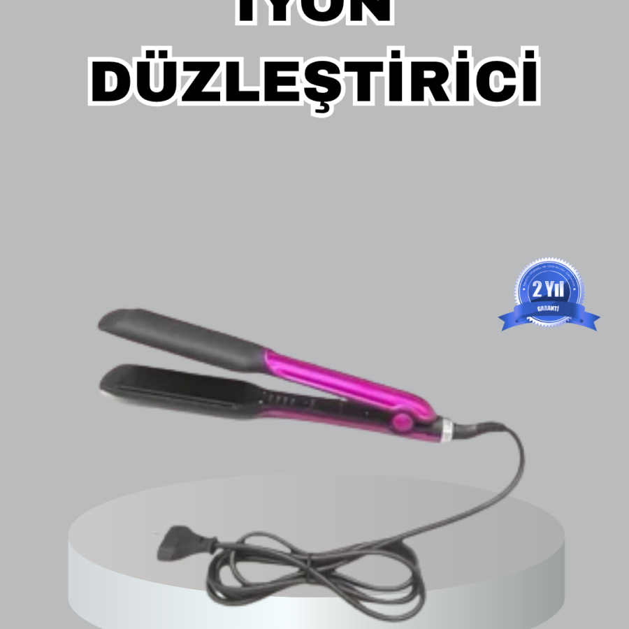 Ceramic Plate Hair Straightener – Plate Locked and Anti-Frizz