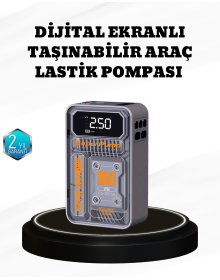 150 PSI Wireless Rechargeable Air Pump – With LED Display and Auto Shut-Off Feature