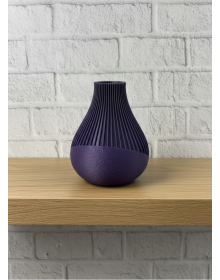 PURPLE VASE STRIPED