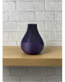PURPLE VASE STRIPED