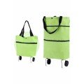 Foldable Wheeled Shopping Bag Practical and Detailed Market Trolley