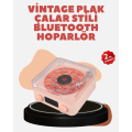 Retro Crystal Clear Sound – Retro Bluetooth Speaker with Night Light
