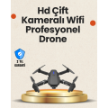 Height Stabilized Foldable Drone with 1080P 4K Camera Options