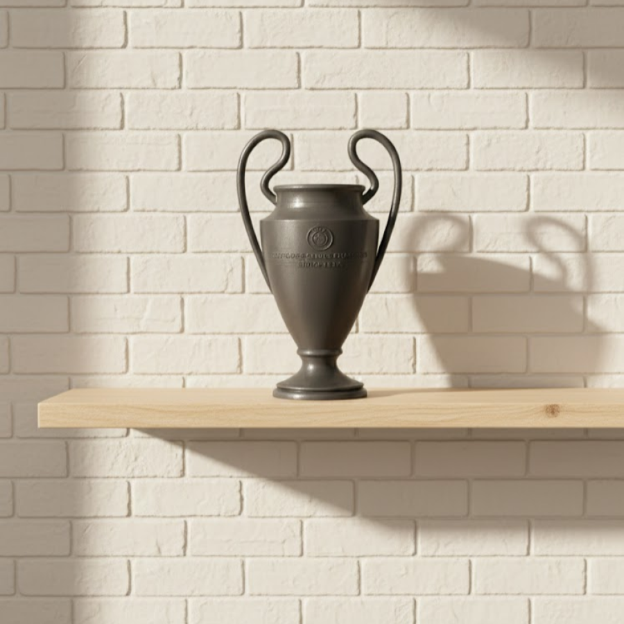 Smoked Champions Cup 25cm Modern Decoration Award Figurine