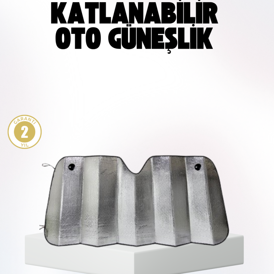 Car Sunshade – Foldable Design and Sponge Thermal Insulation