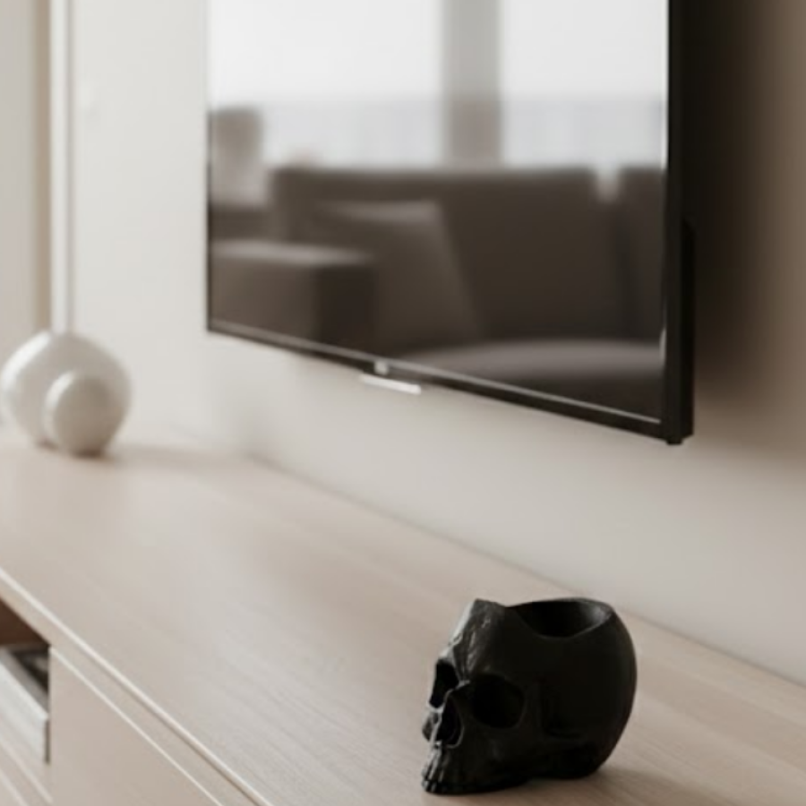 PlayStation compatible skull joystick stand decorative holder