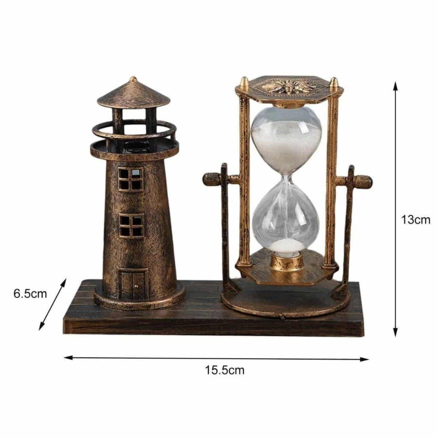 Eiffel Tower and Lighthouse Decorative Table Figurine Gift