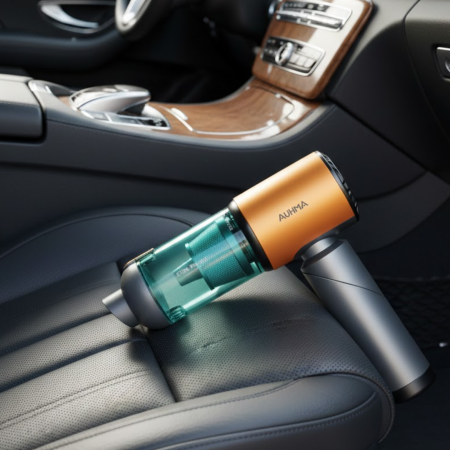 Wireless Car Vacuum Cleaner Powerful Suction and Portable Design